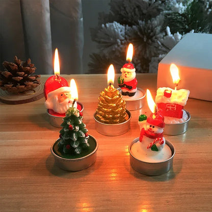 Set of 3 Christmas Candle Collection